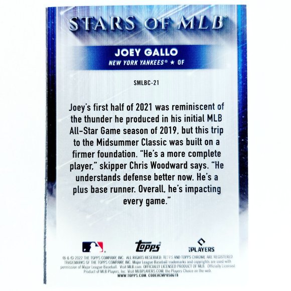 New York Yankees (Joey Gallo) - BSBL [19_JG1] - Picture 3 of 3